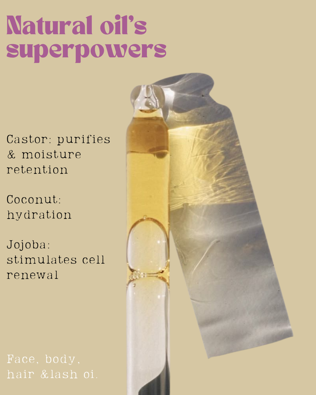 Intimate Oil non-scented